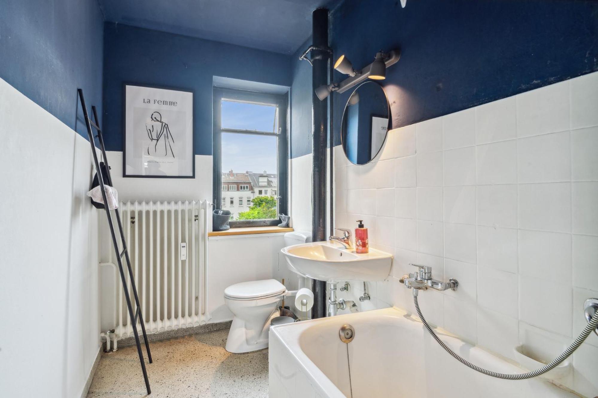 Zentrale Wohnung 3 Zimmer 24H Check In 基尔 外观 照片