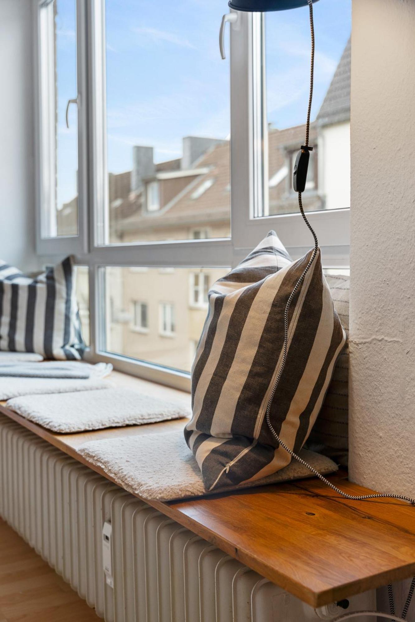 Zentrale Wohnung 3 Zimmer 24H Check In 基尔 外观 照片