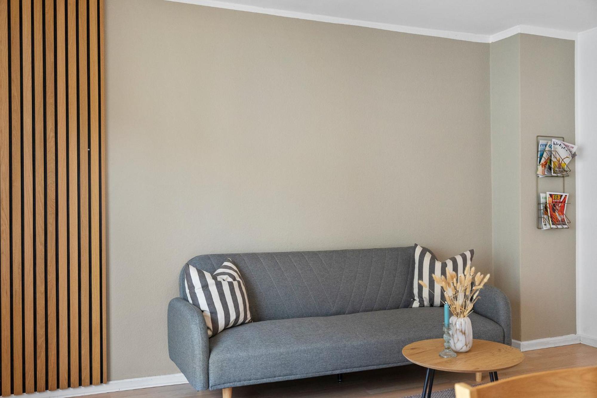 Zentrale Wohnung 3 Zimmer 24H Check In 基尔 外观 照片